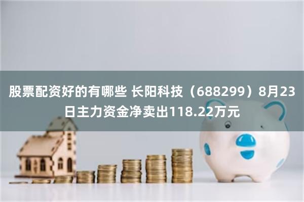 股票配资好的有哪些 长阳科技（688299）8月23日主力资金净卖出118.22万元