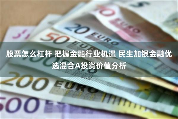 股票怎么杠杆 把握金融行业机遇 民生加银金融优选混合A投资价值分析